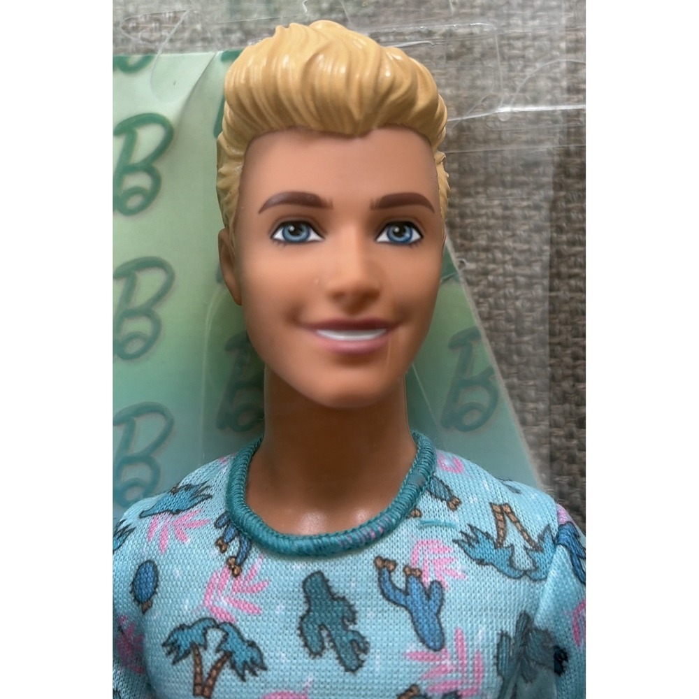 New Barbie Fashionistas Gay Ken Fashion Doll Blonde Hair Blue Eyes Toy Y2k House